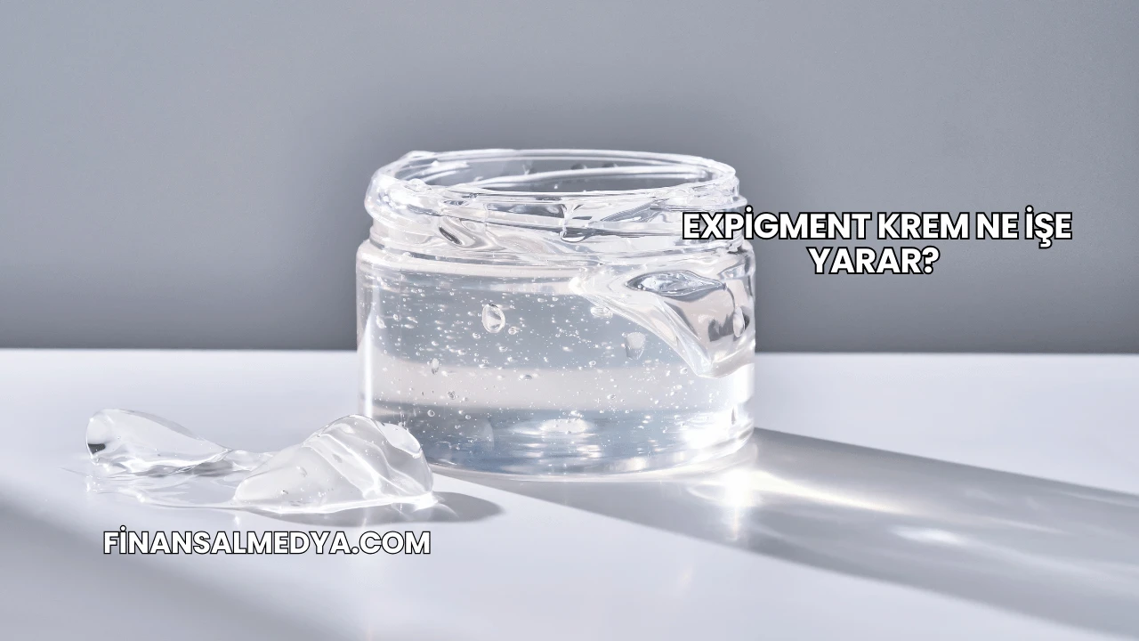 Expigment Krem Ne İşe Yarar?