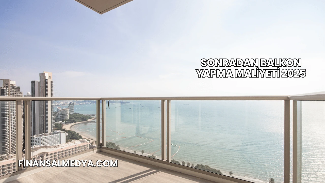 Sonradan Balkon Yapma Maliyeti 2025