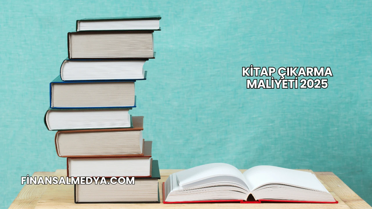 Kitap Çıkarma Maliyeti 2025