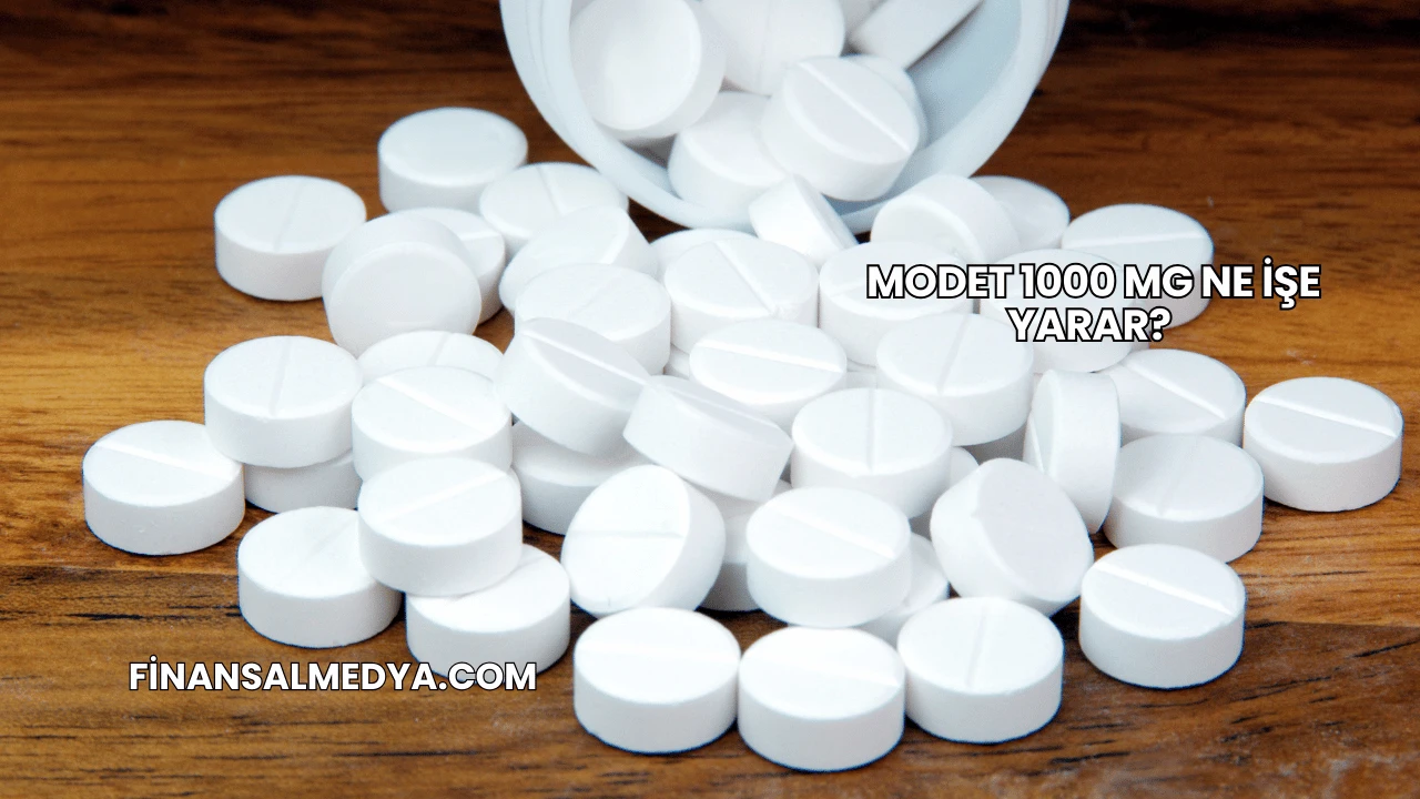Modet 1000 Mg Ne İşe Yarar?