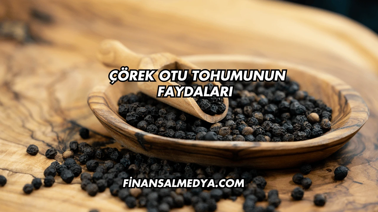 Çörek Otu Tohumunun Faydaları