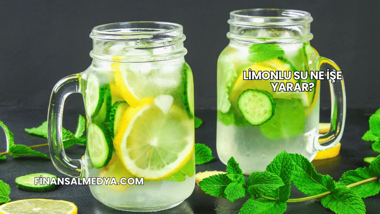 Limonlu Su Ne İşe Yarar?