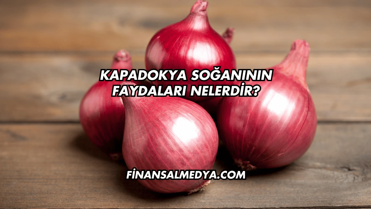 Kapadokya Soğanının Faydaları Nelerdir?