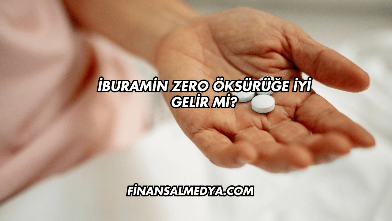 İburamin Zero Öksürüğe İyi Gelir mi?