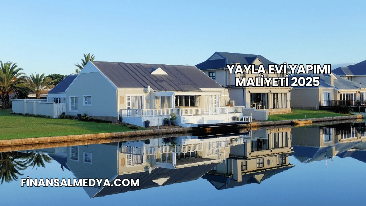 Yayla Evi Yapımı Maliyeti 2025