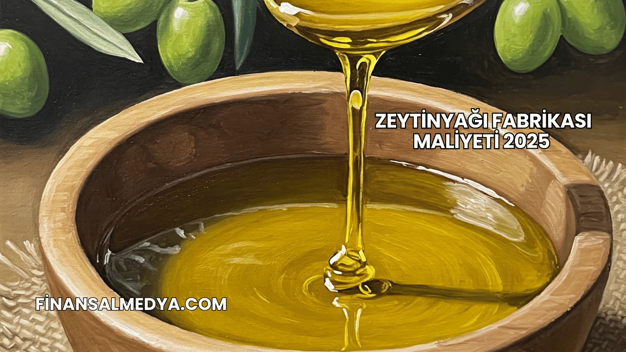 Zeytinyağı Fabrikası Maliyeti 2025