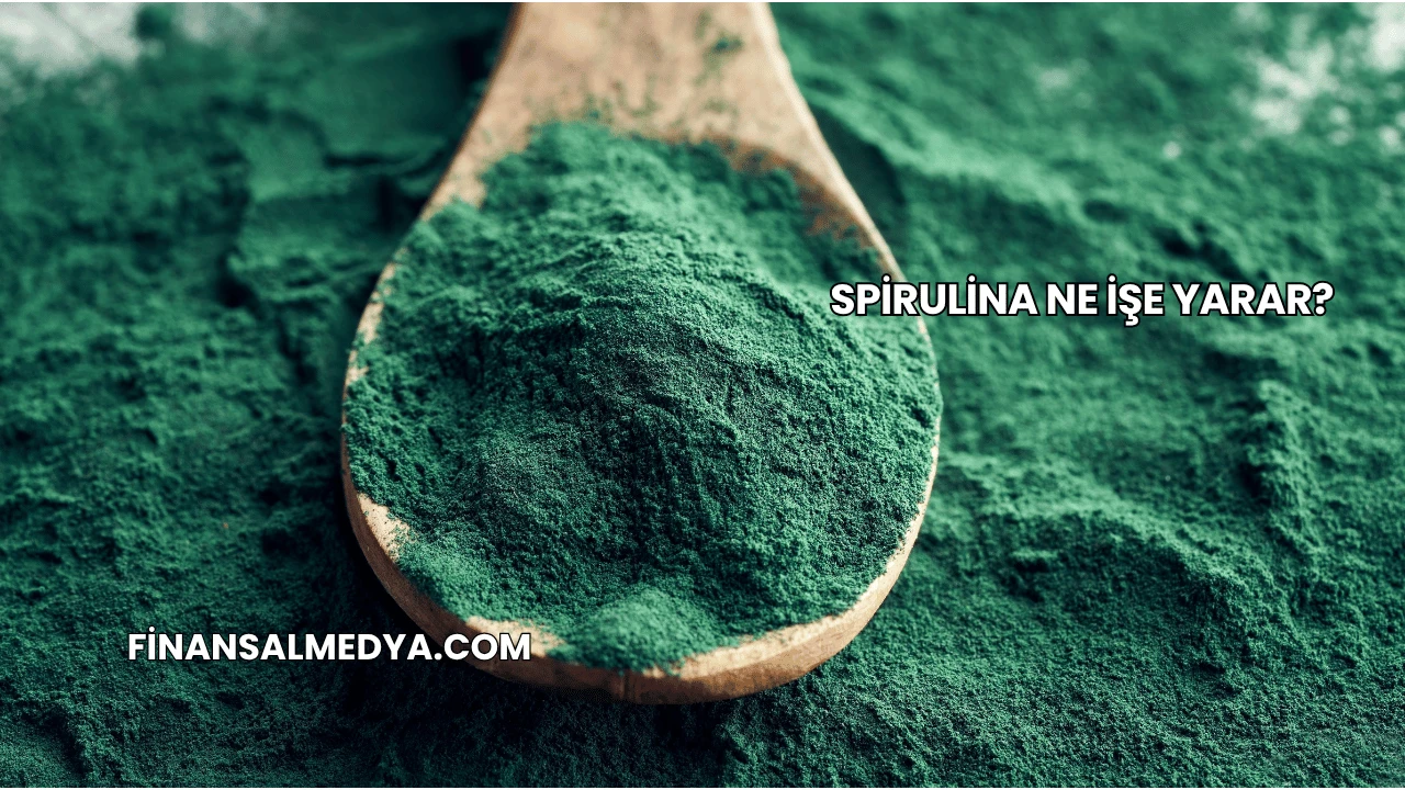 Spirulina Ne İşe Yarar?