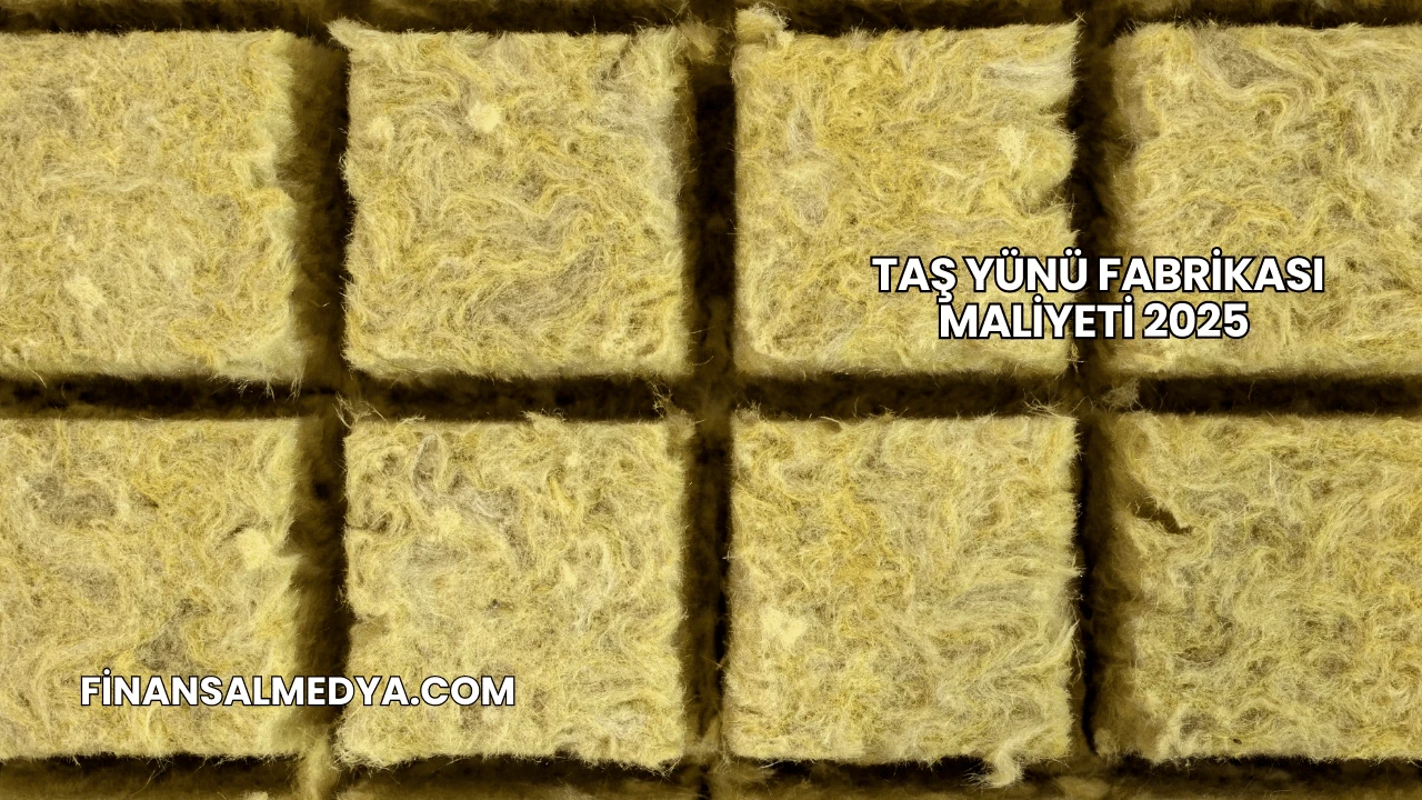 Taş Yünü Fabrikası Maliyeti 2025