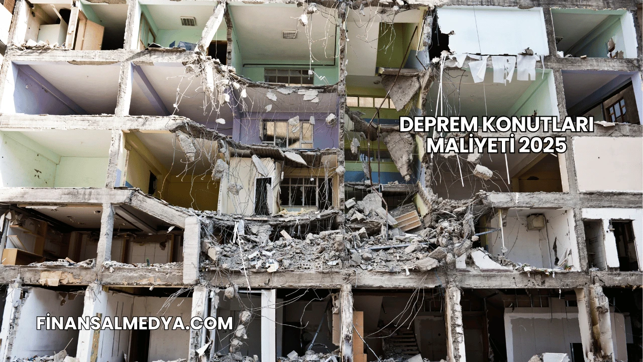 Deprem Konutları Maliyeti 2025