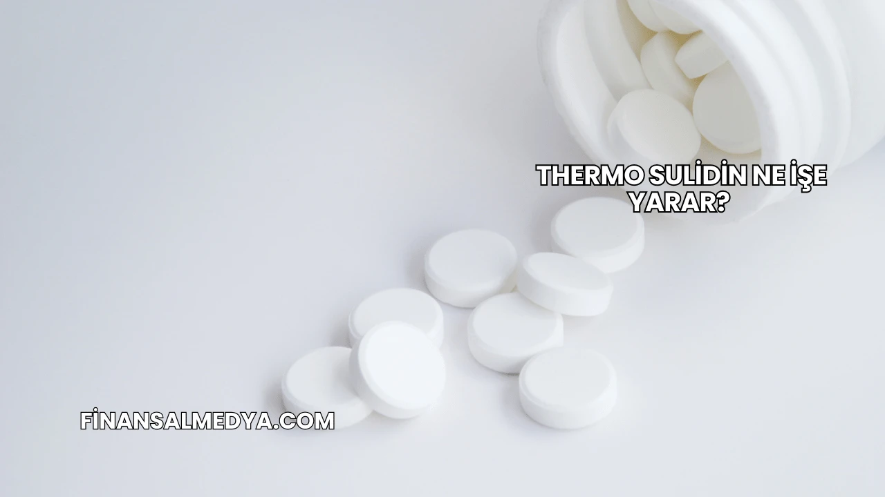 Thermo Sulidin Ne İşe Yarar?