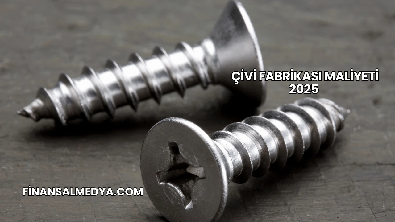 Çivi Fabrikası Maliyeti 2025