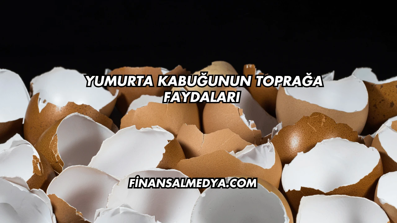 Yumurta Kabuğunun Toprağa Faydaları