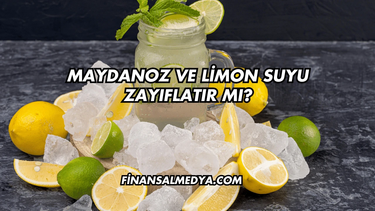 Maydanoz ve Limon Suyu Zayıflatır mı?