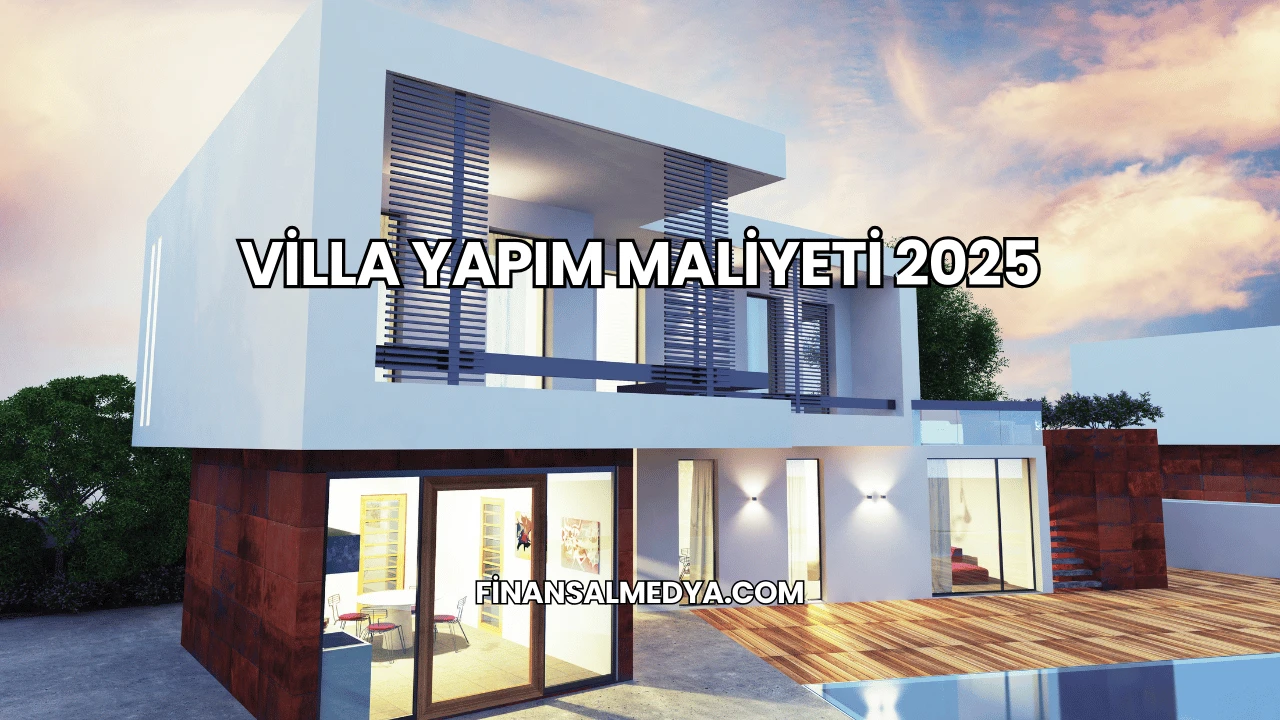 Villa Yapım Maliyeti 2025