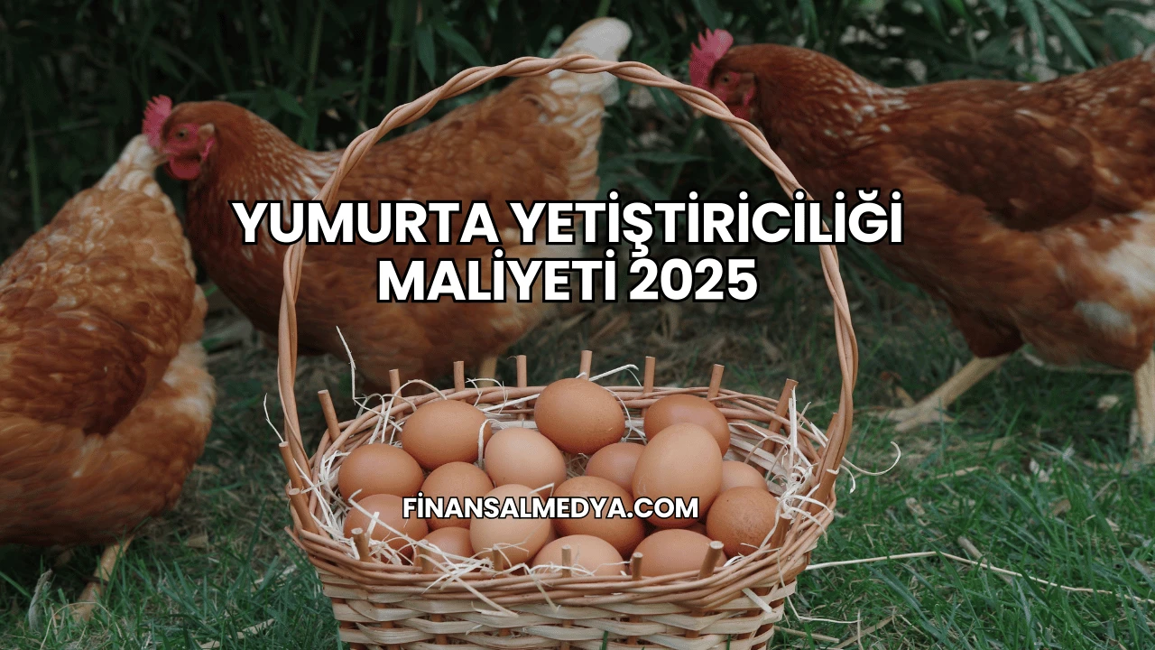 Yumurta Yetiştiriciliği Maliyeti 2025