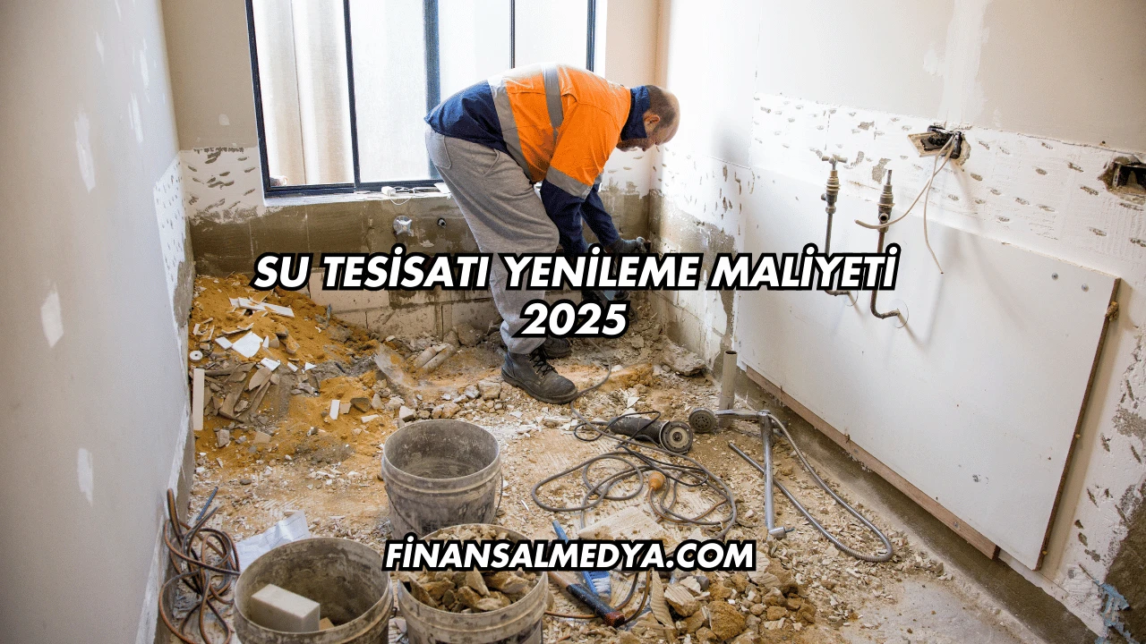 Su Tesisatı Yenileme Maliyeti 2025
