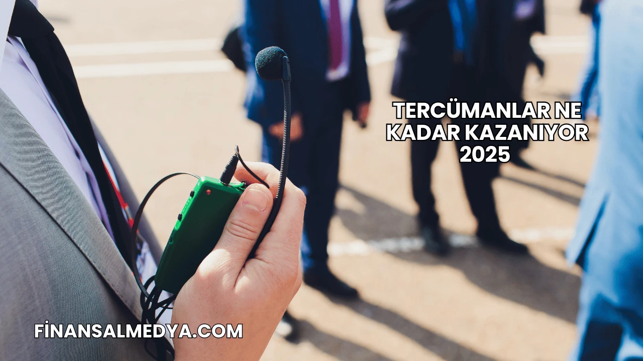 Tercümanlar Ne Kadar Kazanıyor 2025