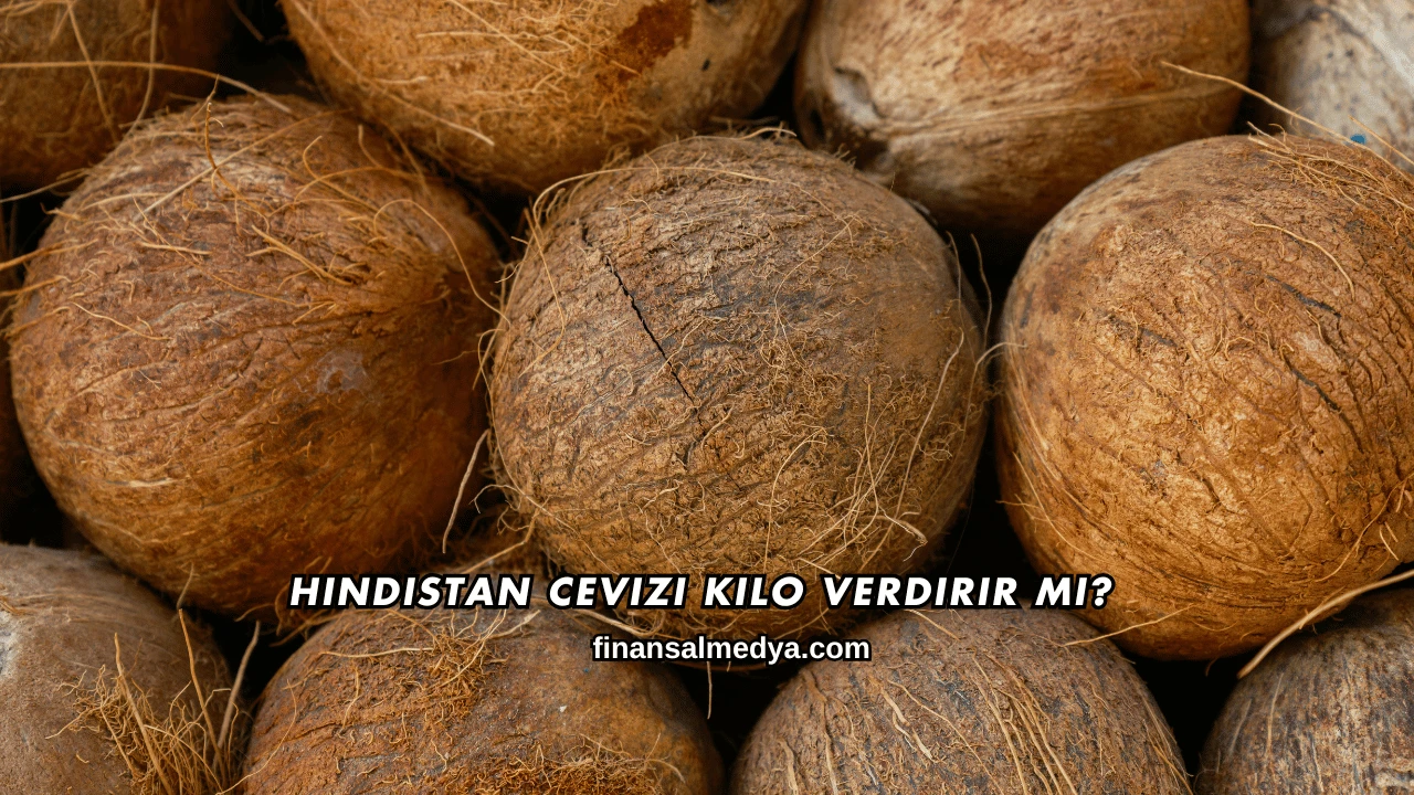 Hindistan Cevizi Kilo Verdirir mi?