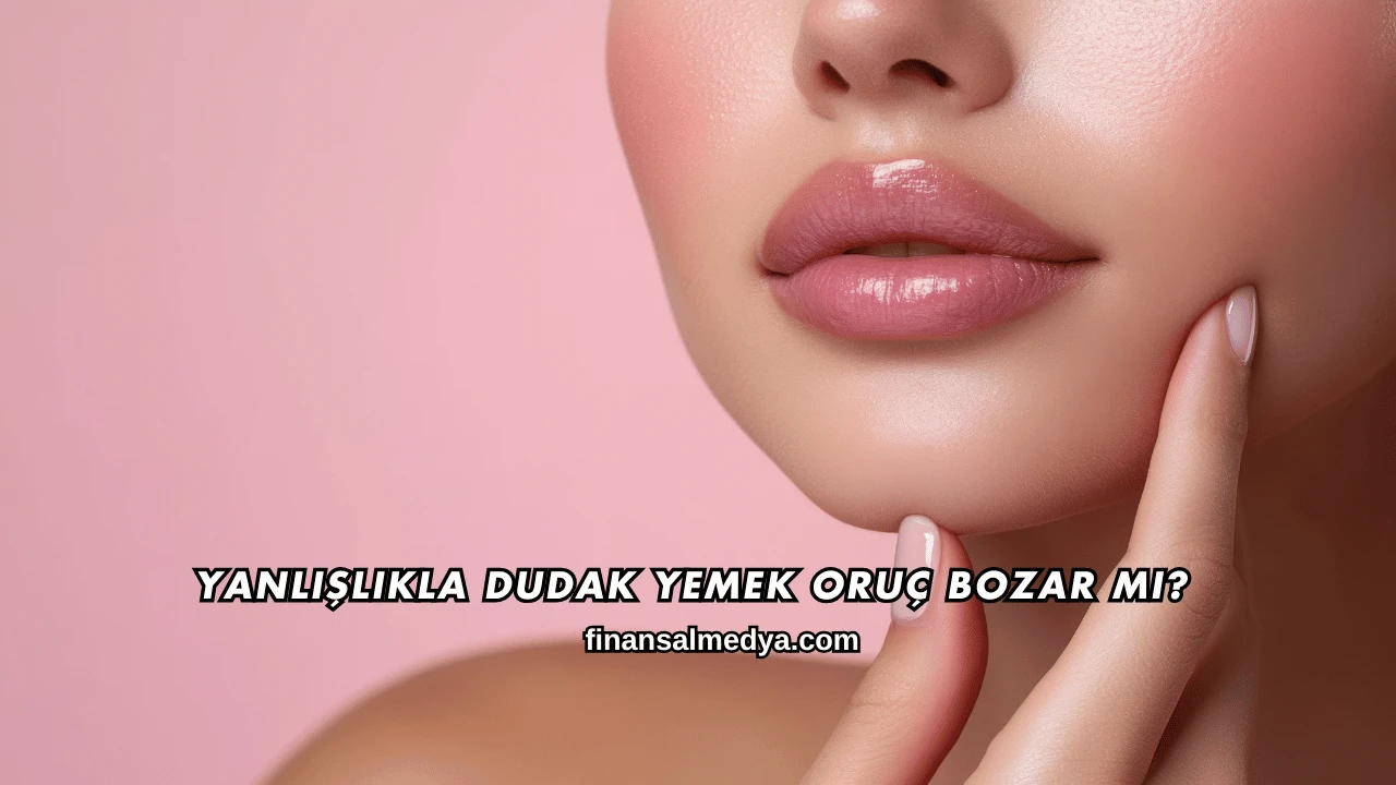 Yanlışlıkla Dudak Yemek Oruç Bozar mı?