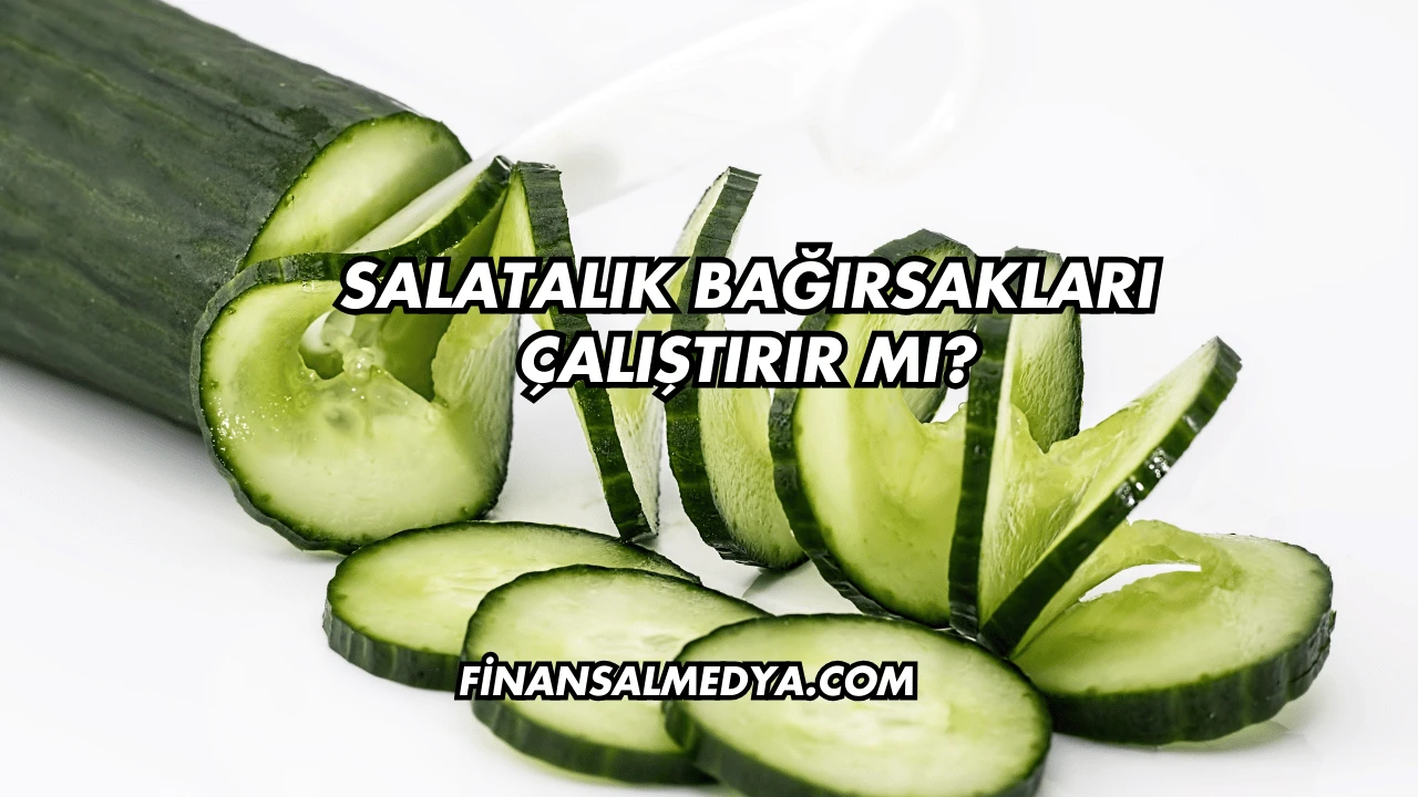 Salatalık Bağırsakları Çalıştırır mı?