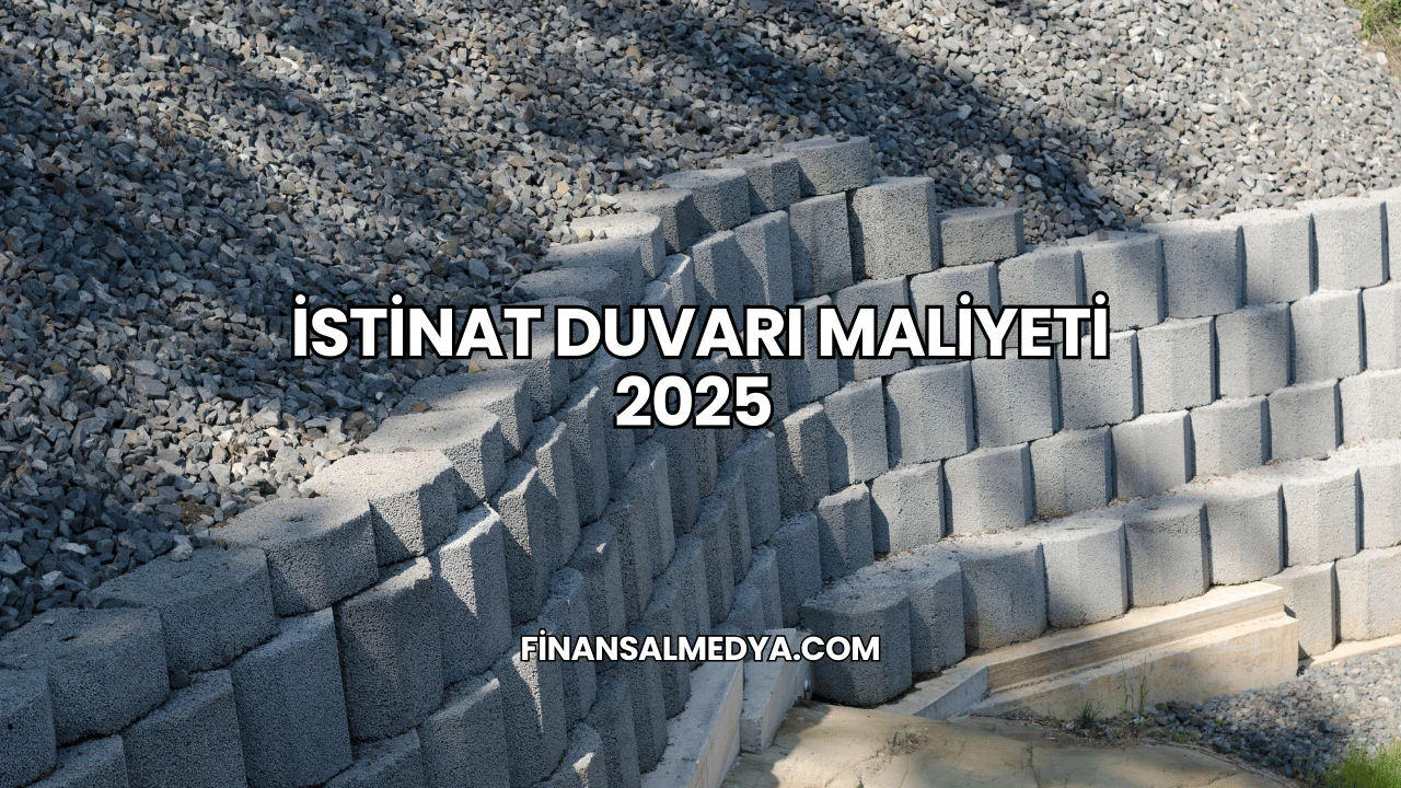İstinat Duvarı Maliyeti 2025
