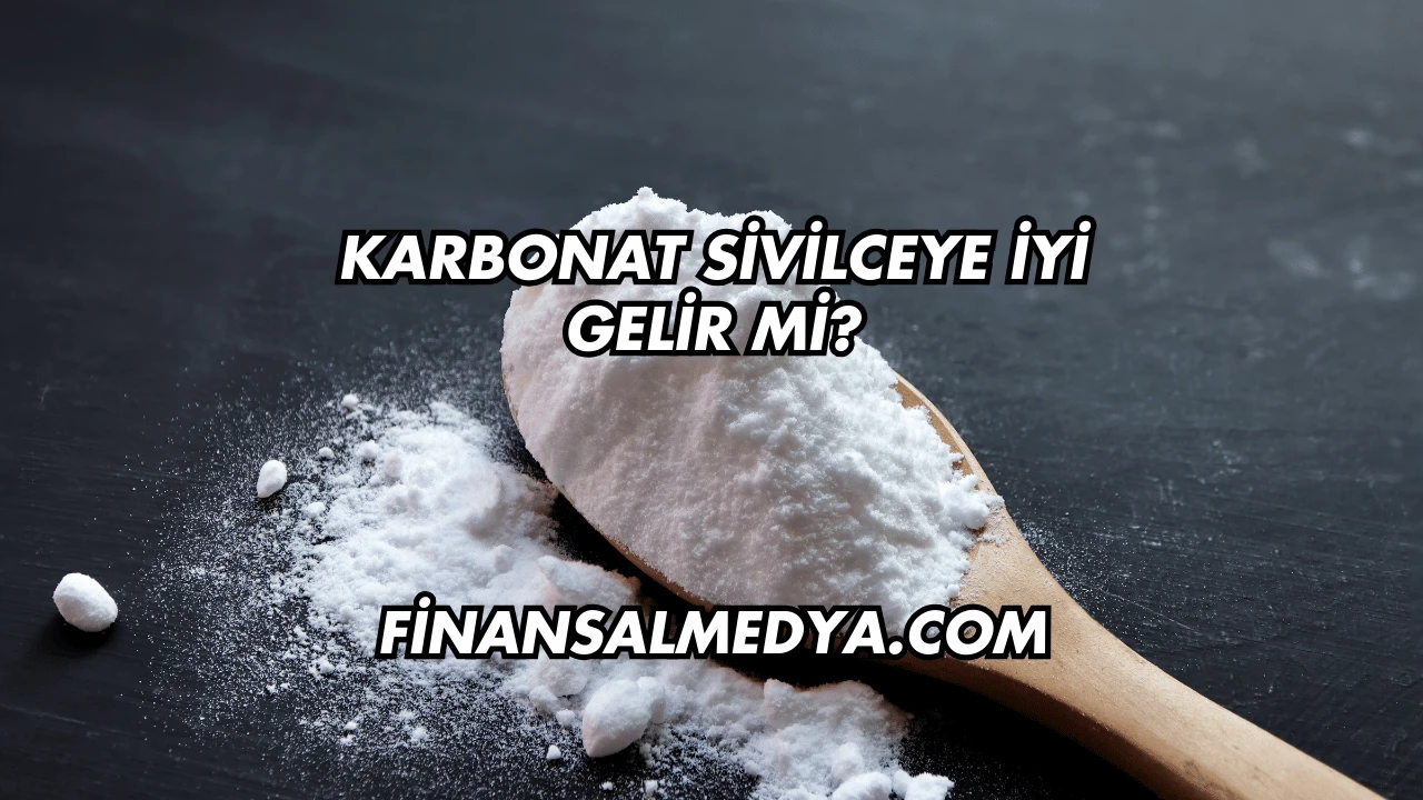 Karbonat Sivilceye İyi Gelir mi?