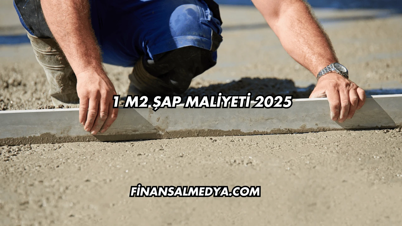 1 M2 Şap Maliyeti 2025