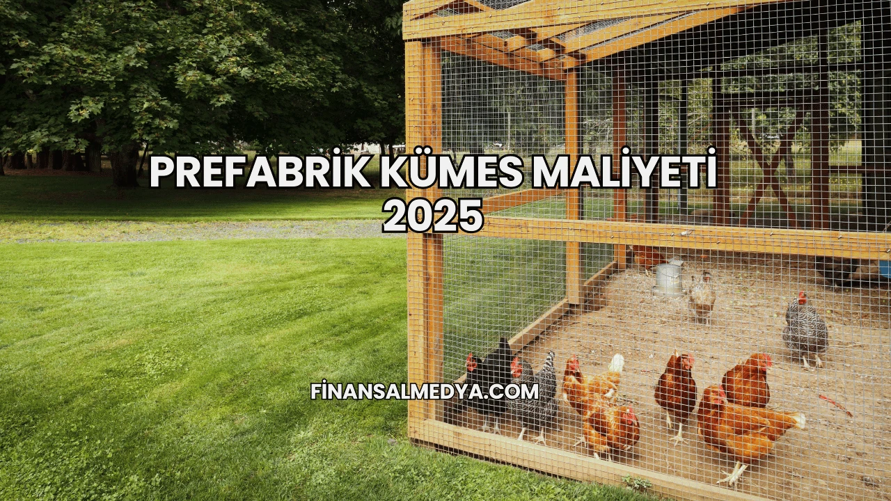 Prefabrik Kümes Maliyeti 2025