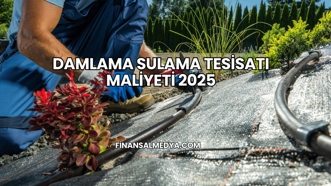 Damlama Sulama Tesisatı Maliyeti 2025