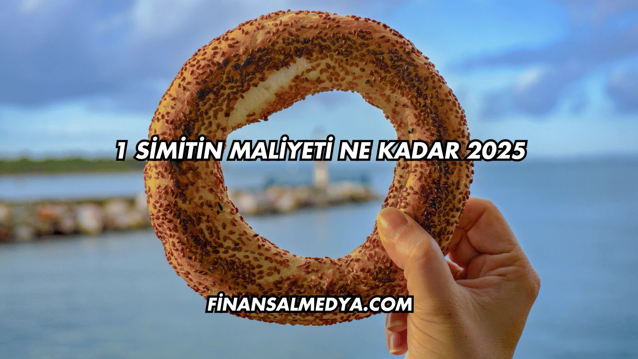 1 Simitin Maliyeti Ne Kadar 2025