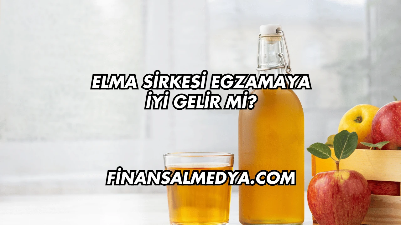 Elma Sirkesi Egzamaya İyi Gelir mi?