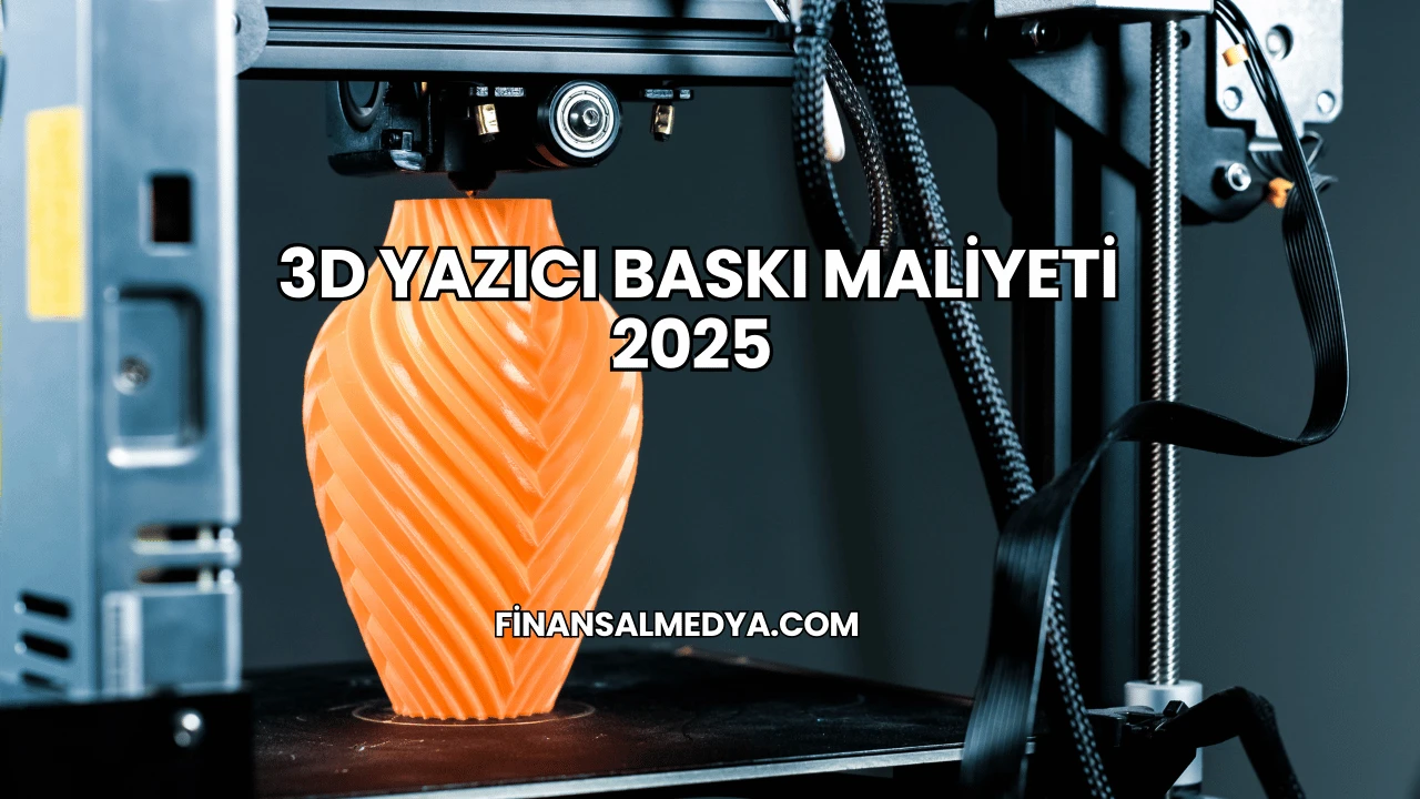 3D Yazıcı Baskı Maliyeti 2025