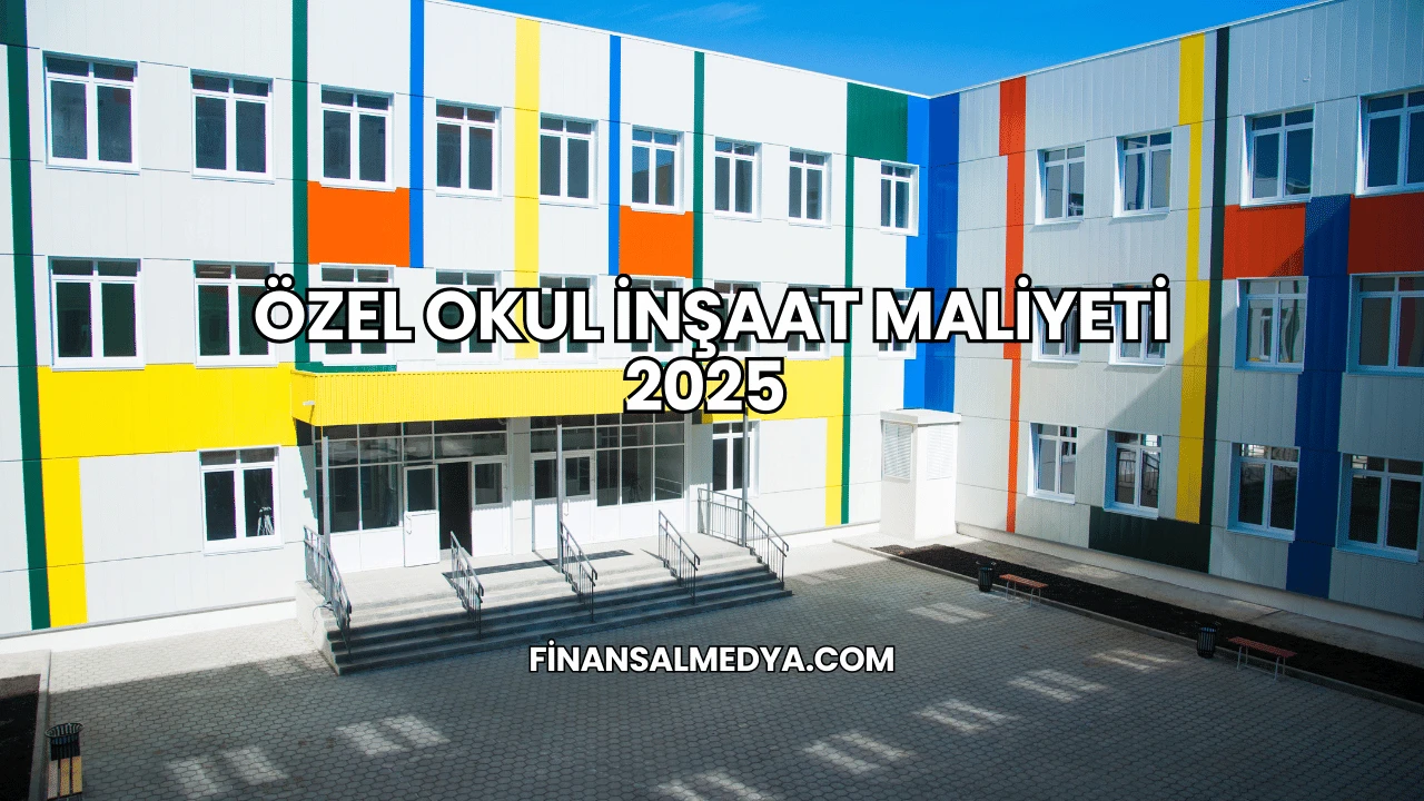 Özel Okul İnşaat Maliyeti 2025