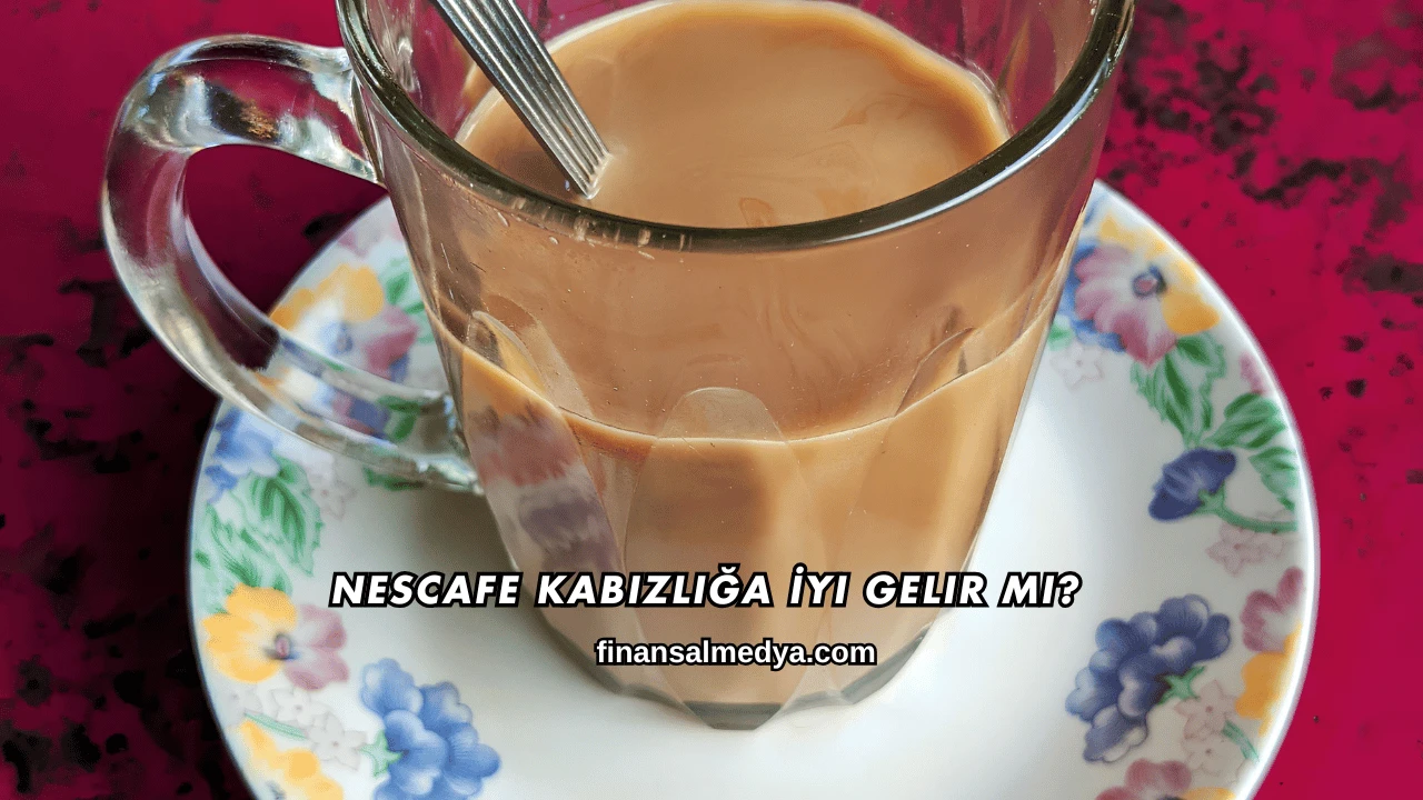 Nescafe Kabızlığa İyi Gelir mi?