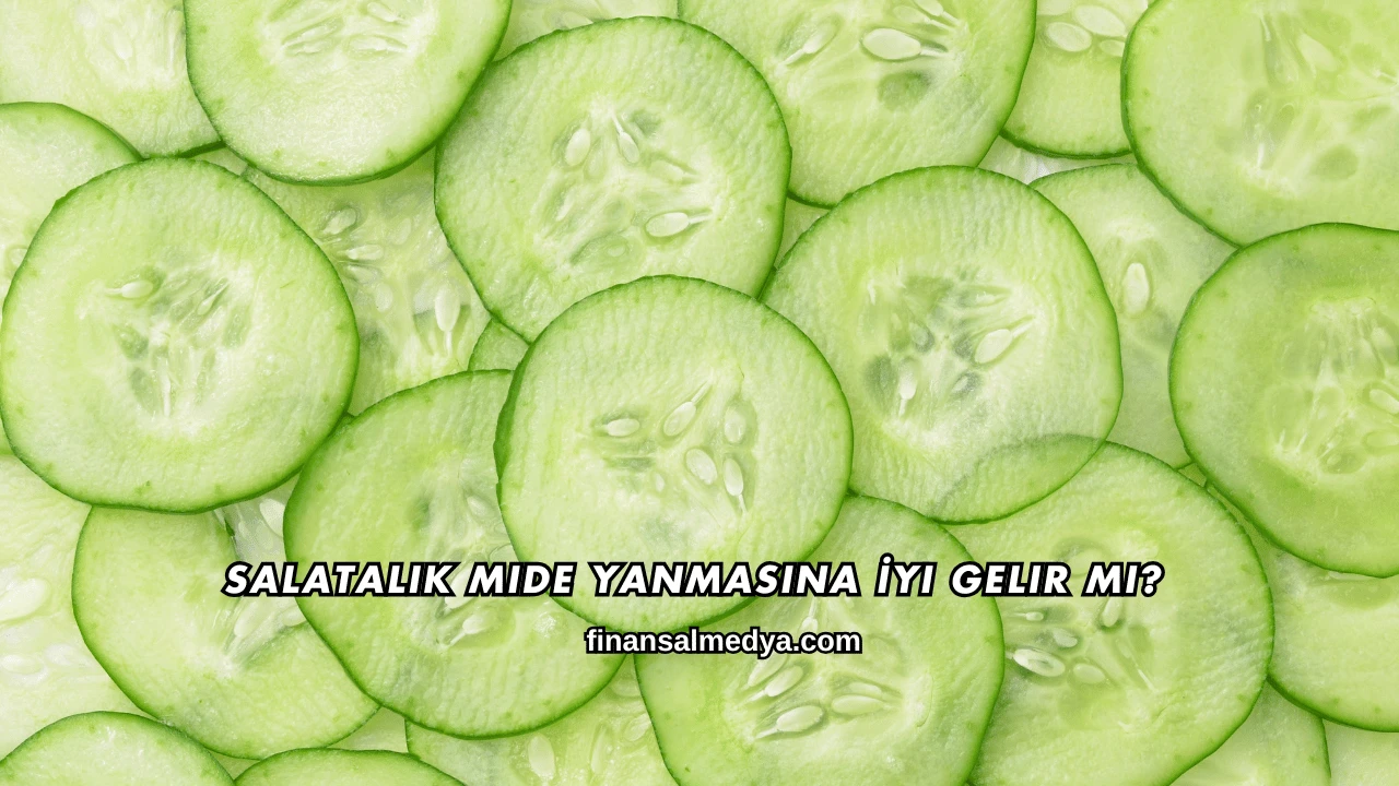 Salatalık Mide Yanmasına İyi Gelir mi?