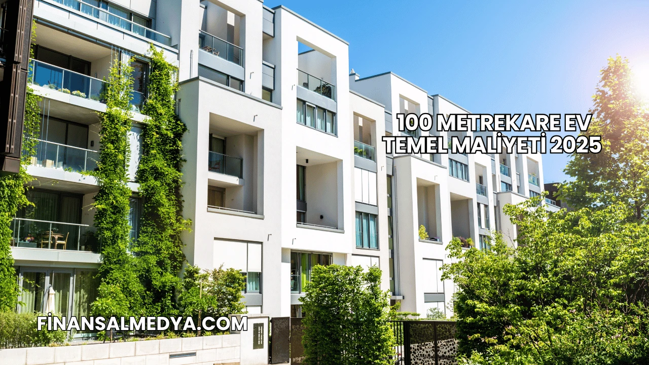 100 Metrekare Ev Temel Maliyeti 2025