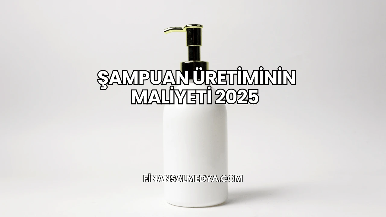 Şampuan Üretiminin Maliyeti 2025