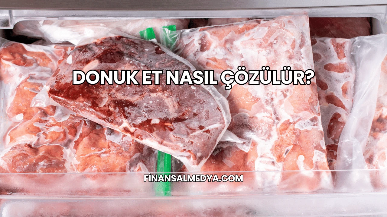 Donuk Et Nasıl Çözülür?