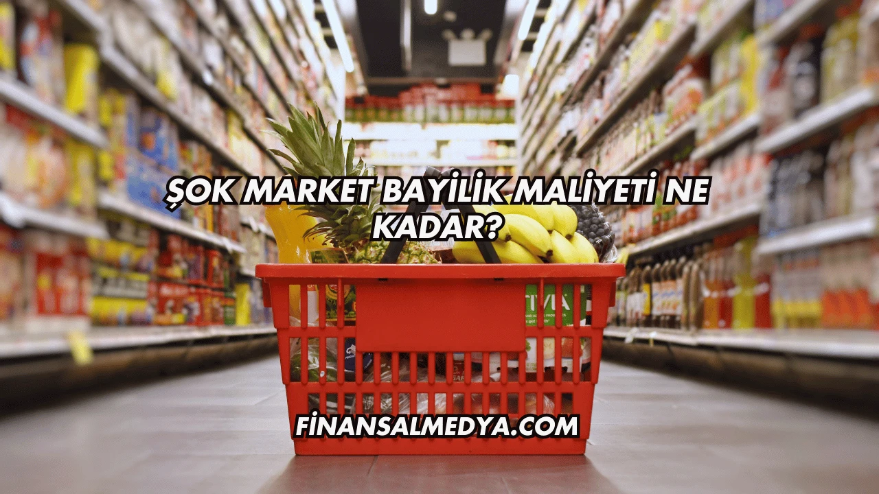 Şok Market Bayilik Maliyeti Ne Kadar?
