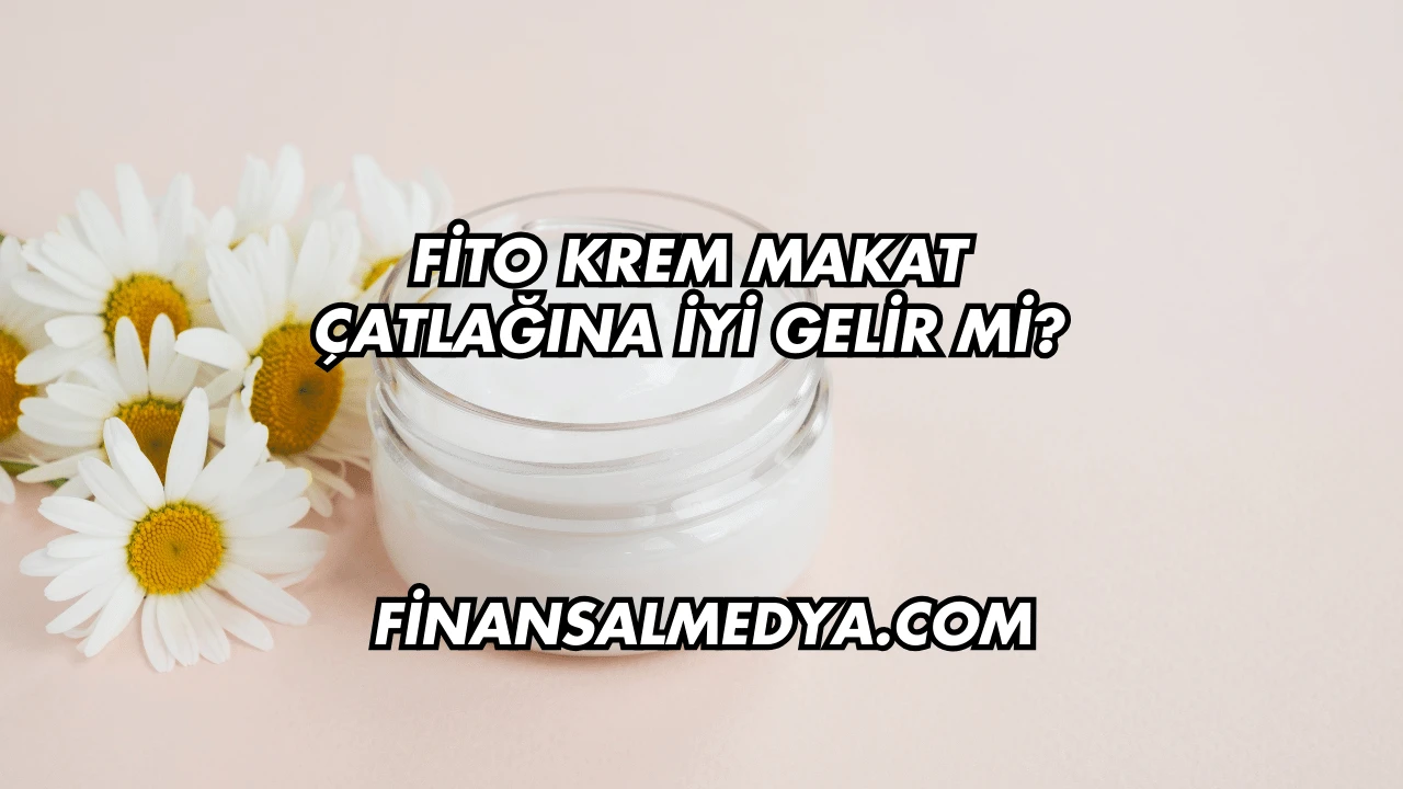 Fito Krem Makat Çatlağına İyi Gelir mi?