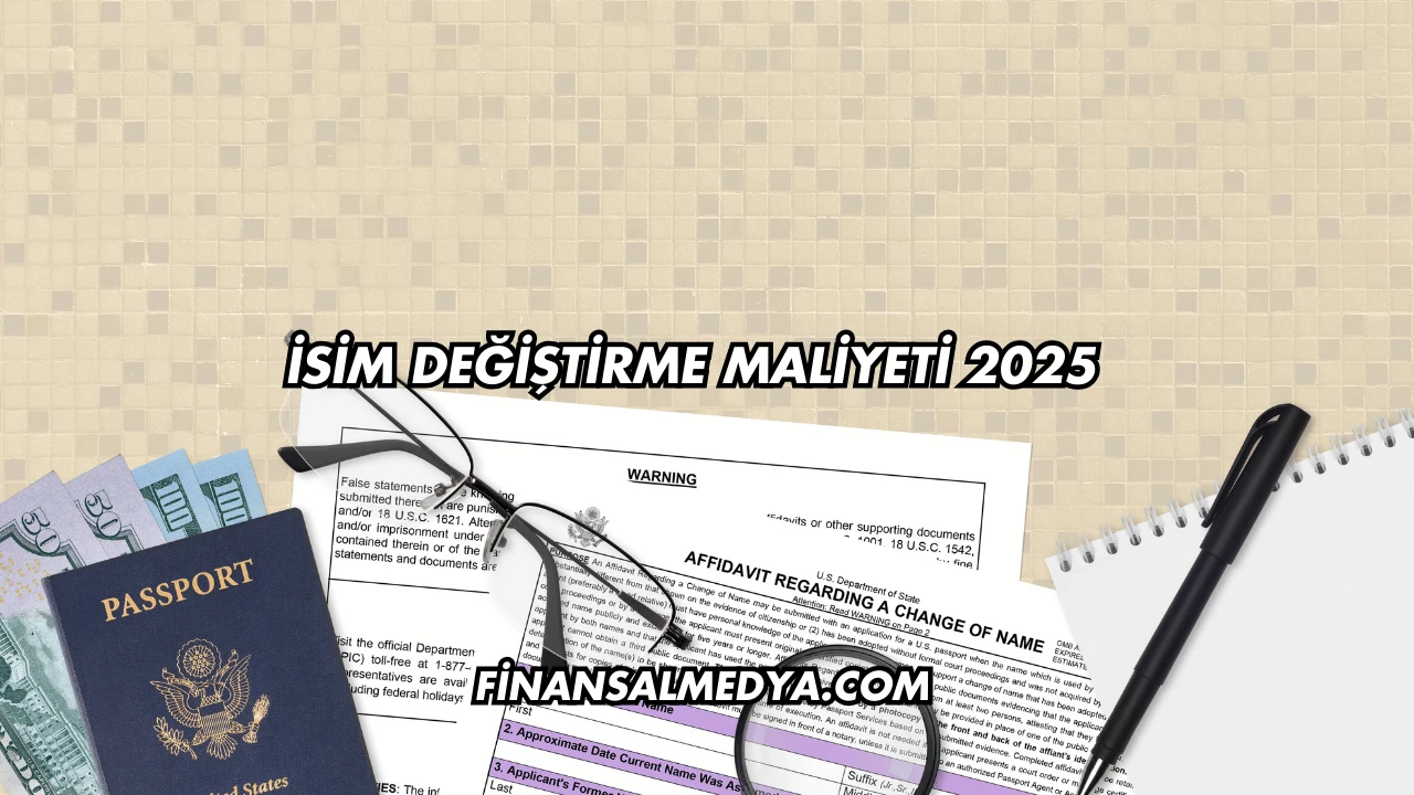 İsim Değiştirme Maliyeti 2025