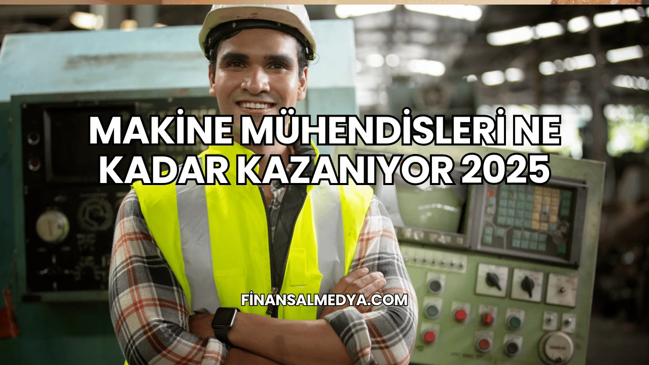 Makine Mühendisleri Ne Kadar Kazanıyor 2025