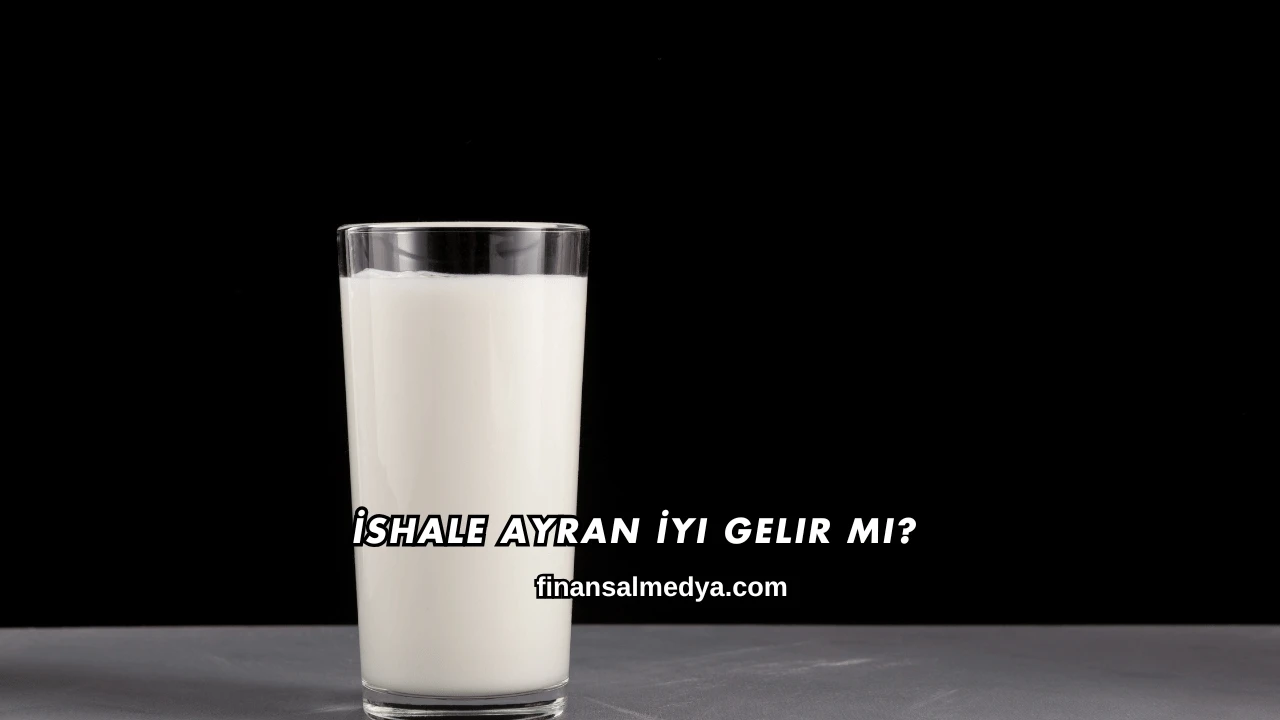 İshale Ayran İyi Gelir mi?