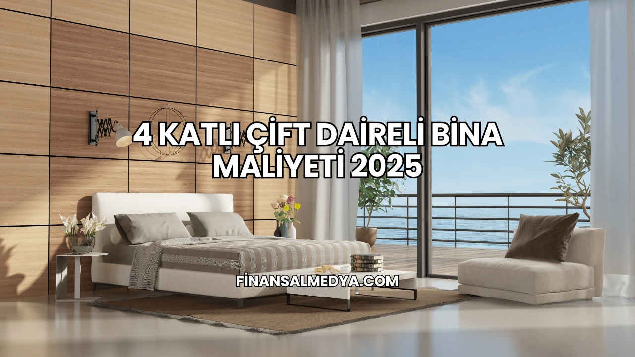 4 Katlı Çift Daireli Bina Maliyeti 2025
