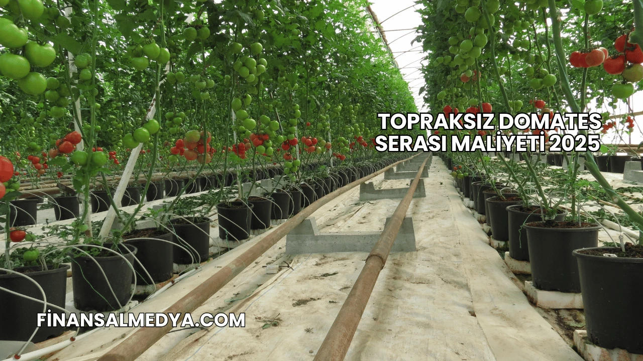 Topraksız Domates Serası Maliyeti 2025