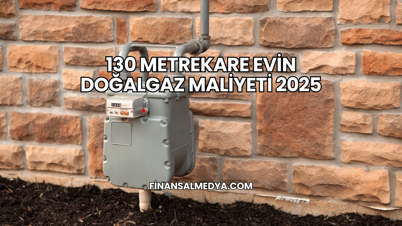 130 Metrekare Evin Doğalgaz Maliyeti 2025