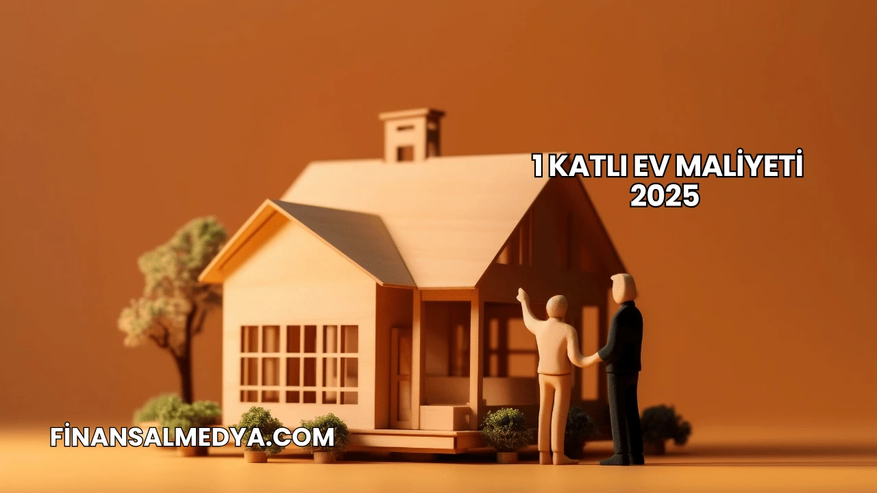 1 Katlı Ev Maliyeti 2025