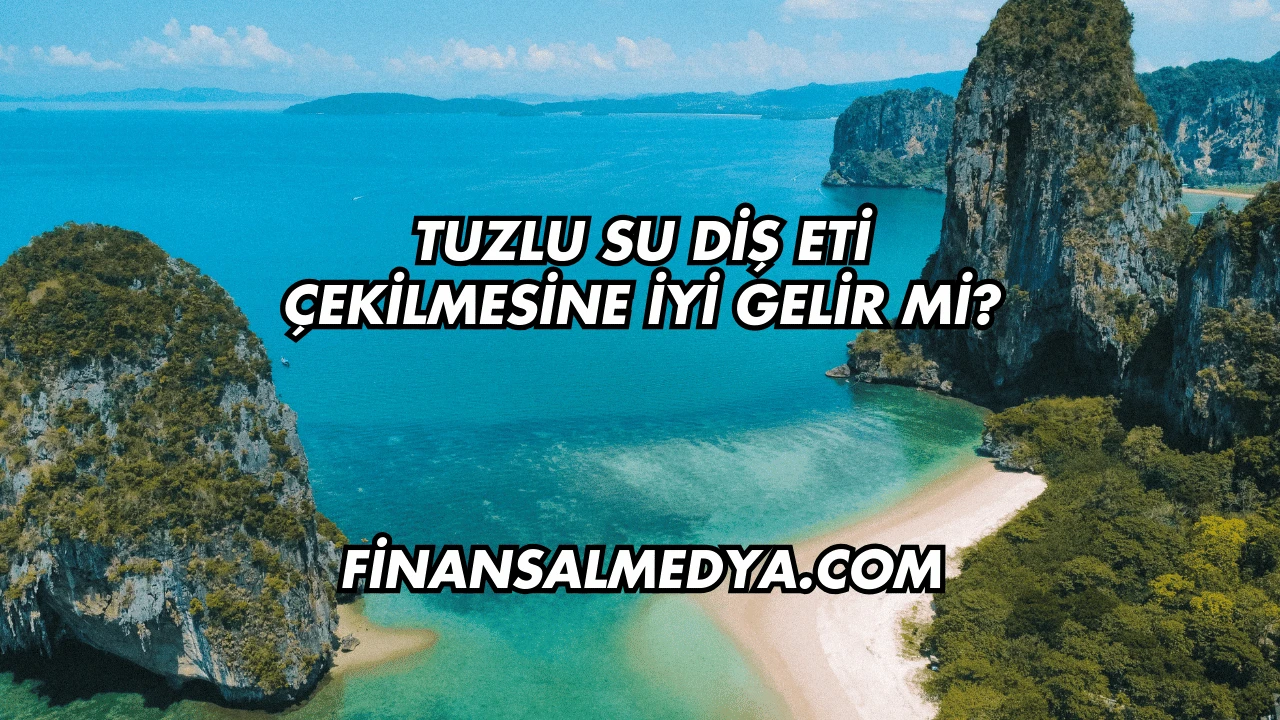 Tuzlu Su Diş Eti Çekilmesine İyi Gelir mi?