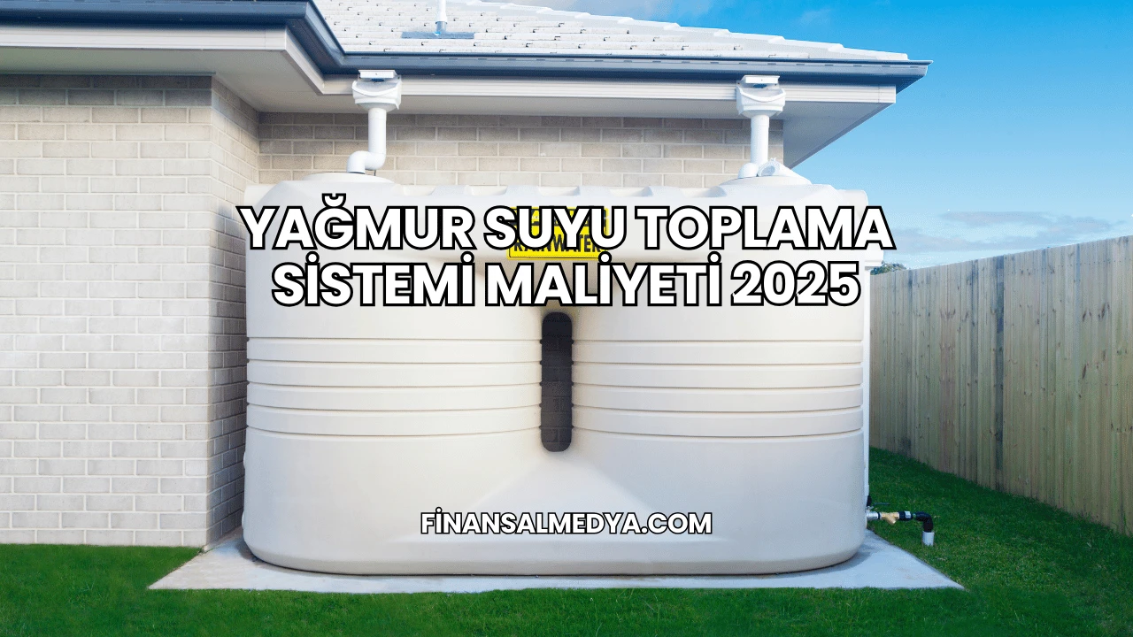 Yağmur Suyu Toplama Sistemi Maliyeti 2025