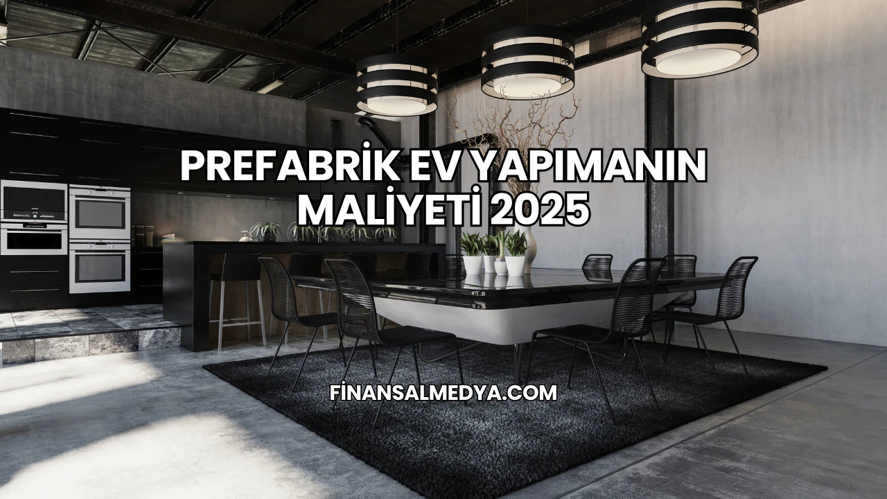 Prefabrik Ev Yapımanın Maliyeti 2025
